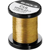 Block Kupferlackdraht Außen-durchmesser (ohne Isolierlack): 1 Mm 70 M 0.50 Kg