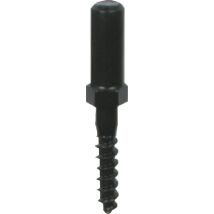 AFBAT – Borchia in acciaio preverniciato – 65mm x 10mm x 10mm – Accessorio per persiane