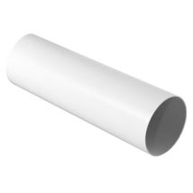 Tubo redondo para sistema de ventilación canalizado blanco – 411-FCTR-1100B