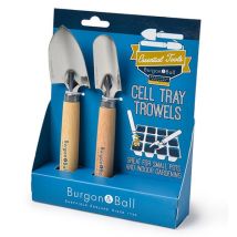 Burgon & Ball – Cell Tray Trowels – Stainless Steel Head – Wooden Handle – Eco-Friendly Gardening Tools