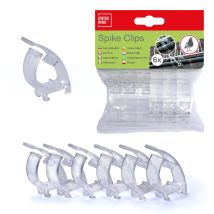 Swissinno - 1 238 001k Spike-clips Clip Di Fissaggio Adatto Per (repellente Per Animali) Spuntoni Anti Piccioni