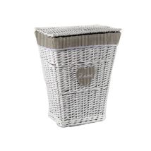 Canasto De Mimbre Rectangular Para El Hogar 44x33 H 55 Gicos