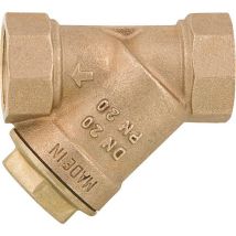 Collecteur D'Impurete, Laiton Rouge Avec Tamis En Acier Inox R 1 1/4" (w2)
