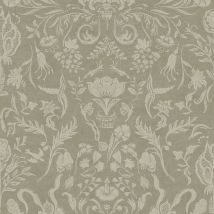 Looks By Wolfgang Joop - Vliestapete Majestic Damask Brown 10mx53cm