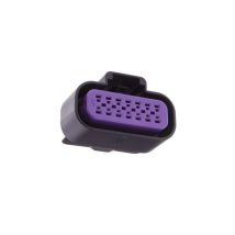 Aptiv 15326856 Gt150 Conector Automotriz Hembra De 14 Vías - 2 Filas - Negro/púrpura