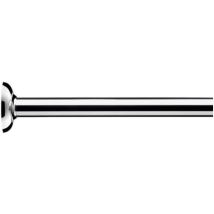 Modular Shower Curtain Rod White, 4 Way Fit - Croydex