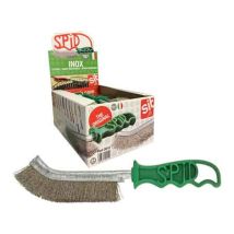 Brosse À Main En Acier Inoxydable 'spid' Sit Box 24 Pièces