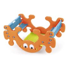 Tavolo Dondolo Fantasma 10242 Famosa – 115 x 69 x 56 cm – Plastica atossica – Multicolore – Età 3-7 anni