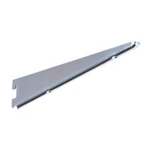 Reggimensola 2 Denti Per Profilo Lineare Art.2770 Cm 25 - Portata 90 Kg Vern.bianca