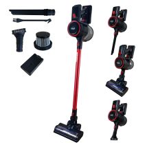 Ewbank - Ewvc3210 Airdash1 2-in-1 Cordless Stick Vacuum Cleaner, Red/black