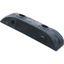 Unità Di Velocità Soglia 10 km/h - Colore Nero - Materiale PP Policabornato - Riflettori - TEMKA