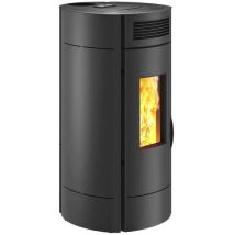 Invicta Lodi 6 Pelletsheizung Schwarz Modern Dicht