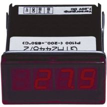Greisinger Gth2448/3 Display Led Gth 2448/3pt100, 2 Conduttori Da -60 A +199,9 °c Dim. Installazione 45 X 22 Mm
