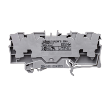 Conector De Barra Colectora De 4 Hilos, 4 Mm², Gris, 2004-1401 Topjobs