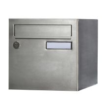 Standard-außenbriefkasten Mit 2 Türen – Rivage – Edelstahl Renz
