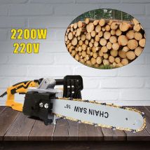 Senderpick - 16-zoll-elektrokettensäge, 2000 W, 35 Cm, Stab- Und Kettenschneider, Holzschneidewerkzeug, Baumsäge, 800 Rpm