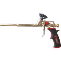 Pistola di montaggio 1K in metallo Lite-Plus – 781198 – Metallo di alta qualità, corpo rinforzato, impugnatura gommata, ago dosatore antiaderente – 