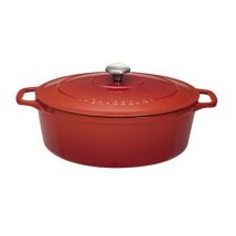 Chasseur - Emaillierte Ovale Auflaufform Aus Gusseisen 29 Cm Rubin Puc472958