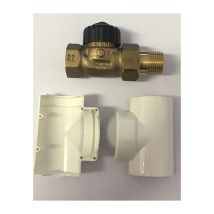 Heimeier - 2016 Thermostatic Tap Body With Cover - Dn15 1/2 - White
