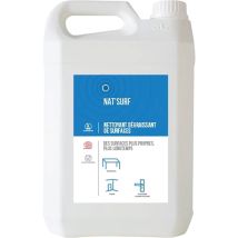 NAT'SURF Fettlöser 5L – Umweltfreundlich – Hochwirksame Biotenside – Einfaches Schaumzerstäuber-Spray – ECOCERT-zertifiziert