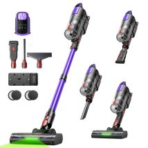 Buture Vc100 500w 48kpa Aspirapolvere Portatile Senza Fili Per Animali Domestici, Elettrodomestico Con Contenitore Polvere Da 1.5l E Batteria 