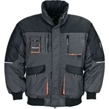 Terratrend - Chaqueta De Piloto Talla Xl Gris Oscuro / Negro / Naranja