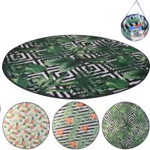 Esterilla De Playa Redonda Para Picnic, 138 Cm