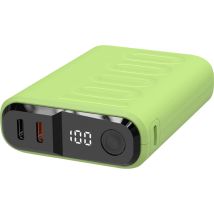 Realpower Realpower Pb-10000 C Powerbank 10000 Mah Usb Pd Hellgrün