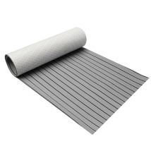 Insma - 2400x600x5mm Estera Para Bote Estera Para Cubierta De Yate Hoja De Teca Espuma Eva Gris