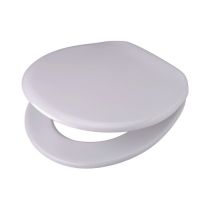 Asiento de inodoro Pagette – Acero – Ø exterior 120 mm – Ø interior 65 mm – Peso 1 kg
