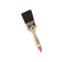 Brocha triple 70 mm – Cerdas de jabalí – Mango de madera bicolor – Aro de latón