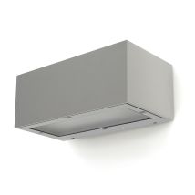 Lámpara De Pared Dopo Isora Aluminio Ip65 20w