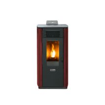 Fiorina 74 S-line Red Slim 8,24 Kw Pelletofen - Qlima