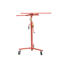 Elevador de placa de yeso – Altura regulable 1510 a 3420 mm – Carga máxima 50 kg – Estructura galvanizada