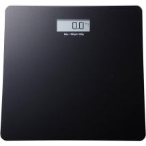 King Home Gießereiwaage Mit Lcd-anzeige Max. Kapazität 150kg Schwarzer Glassockel 30x30x1,7h Cm