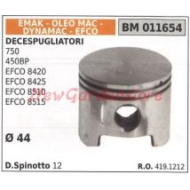 Bürstenmäherkolben 750 450bp Efco 8420 Efco 8425 Ø 44mm Oleomac 011654
