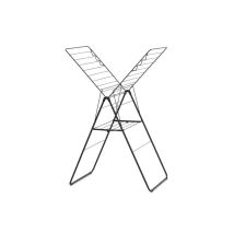 Brabantia – Asciugatrice da soffitto 20m – Acciaio, 18 barre, Capacità 12kg, Larghezza 126.8cm, Altezza 98.4cm – 5 anni di garanzia