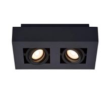 Lucide - Faretto Da Soffitto, In Alluminio, 10 W, Colore: Nero