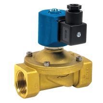 Electrovalvula De Latón Normalmente Cerrada Vso84 Hembra - Hembra 220v 10 Bares 15x21