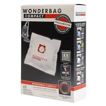 Sacchetti di ricambio per aspirapolvere Rowenta WB3051 – 5 pz – Microfibra – Capacità 3L