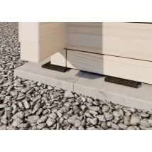 Barrière Contre L'Humidité - Patin De Granulés Caoutchouc (environ 100 Pièces)