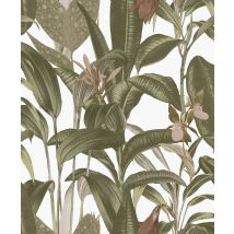 Looks By Wolfgang Joop - Vliestapete Tropical Weiss 10mx53cm