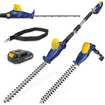 Skotek - Garden Hedge Cutter 20v Cordless Telescopic Extendable Long Reach