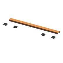 Wholeseal Wetroom 600mm Brushed Bronze Linear Shower Waste Cover Plate