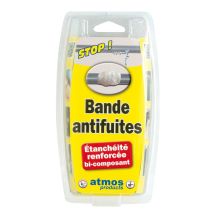 Tira para fugas 5 cm x 150 cm – Ideal para reparar grietas y agujeros – Autoadhesiva – Uso en ambientes húmedos – Color blanco