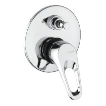 Piralla Rubinetteria - Eingebauter Duschmischer Mit Umsteller Piralla Naomi 0no00400a16 Chrom - 2 Ausgänge