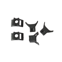Eurotechnocom - Mco8025 - Box Mit 100 X Ø5mm Einschraubbuchsen - Schwarz - Schwarz