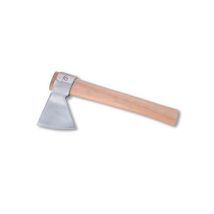 Hache En Acier Inoxydable 250g Avec Manche En Bois 250mm