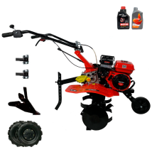 Motobineuse 4 Kit De Démarrage Électrique + Huile