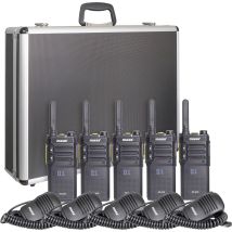 Maas Elektronik - Team-set Pt-375 Kep-360-k 150112 Talkie-walkie Pmr Jeu De 5 Y681093